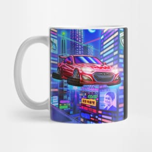 Hyundai Genesis Coupe (2009) Cyberpunk Mug